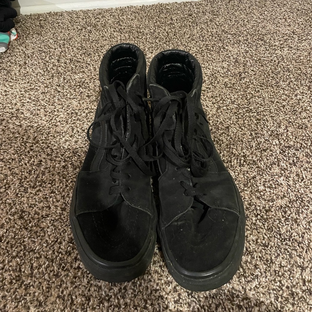 Vans Black High-Top Sneakers